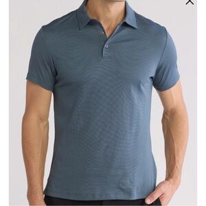 Nordstrom Westzeroone Blue‎ Short Sleeve Polo